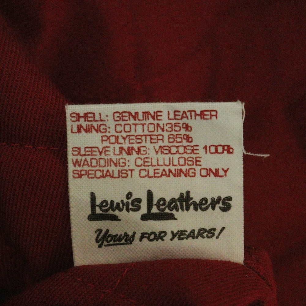 Lewis Leathers(ルイスレザー) 391T LIGHTNING TIGHT FIT ライトニング タイトフィット カウハイド ダブルライダース レザージャケット ブラック