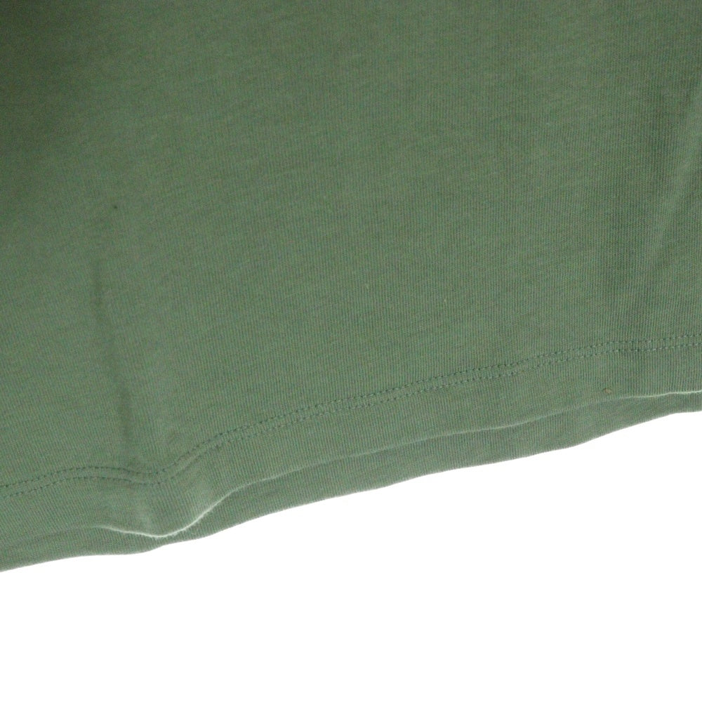 LOEWE(ロエベ) REGULAR FIT T-SHIRT フロント アナグラムロゴ刺繍 半袖Tシャツ カットソー カーキ H526Y22XB8