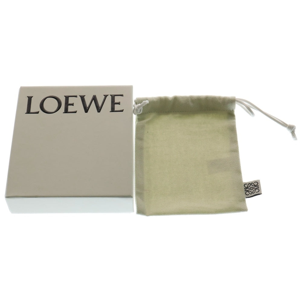 LOEWE(ロエベ) パズル バイフォールド コインウォレット 二つ折り財布 カードケース ブラック クラシックカーフ