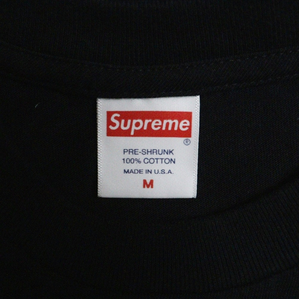 SUPREME(シュプリーム) 23SS Tonal Box Logo Tee トーナル ボックスロゴ プリント クルーネック 半袖Tシャツ カットソー ブラック