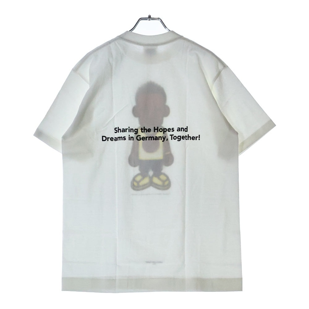 A BATHING APE(アベイシングエイプ) 2006 × nakata.net 中田英寿 プリント半袖Tシャツ ホワイト