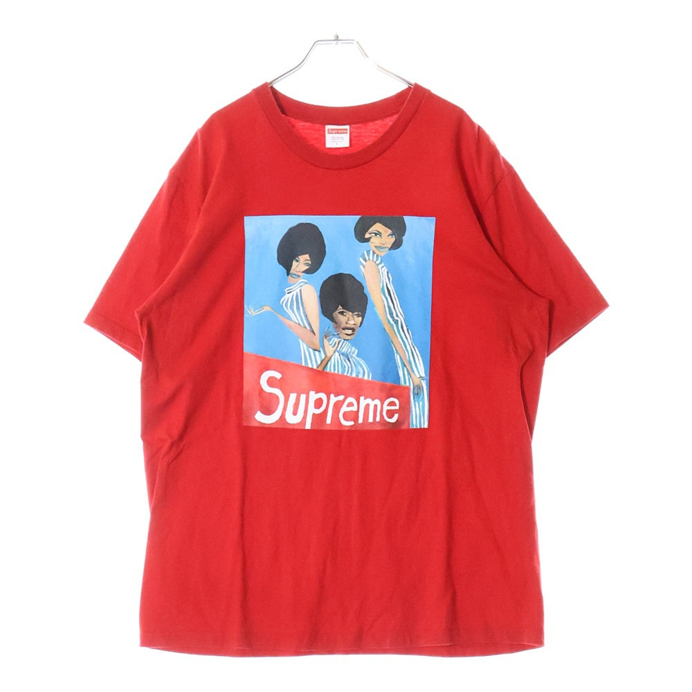 SUPREME(シュプリーム) 18AW Group Tee グループ フロントプリント 半袖Tシャツ カットソー レッド