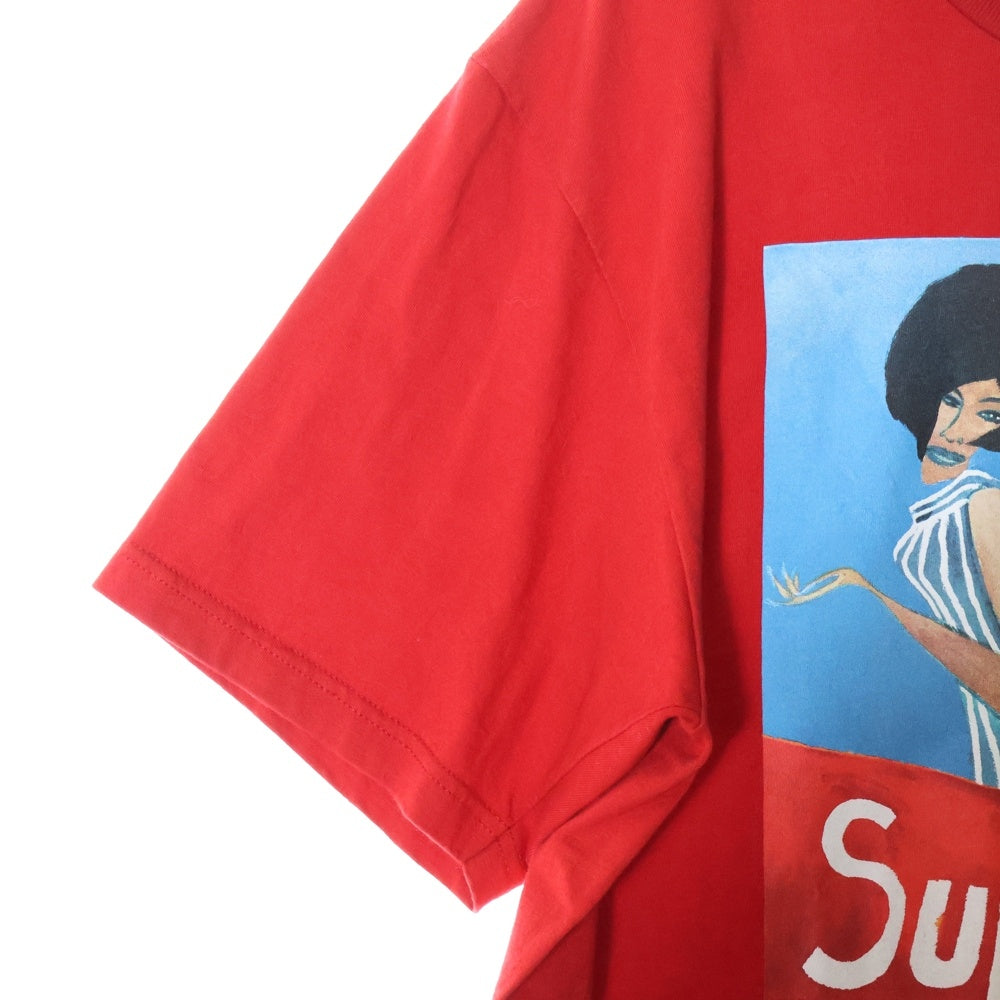 SUPREME(シュプリーム) 18AW Group Tee グループ フロントプリント 半袖Tシャツ カットソー レッド