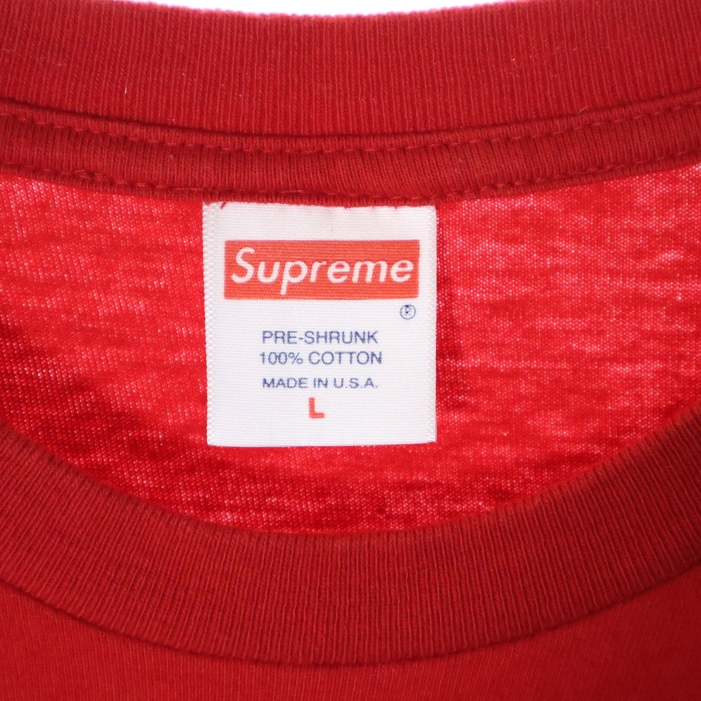 SUPREME(シュプリーム) 18AW Group Tee グループ フロントプリント 半袖Tシャツ カットソー レッド