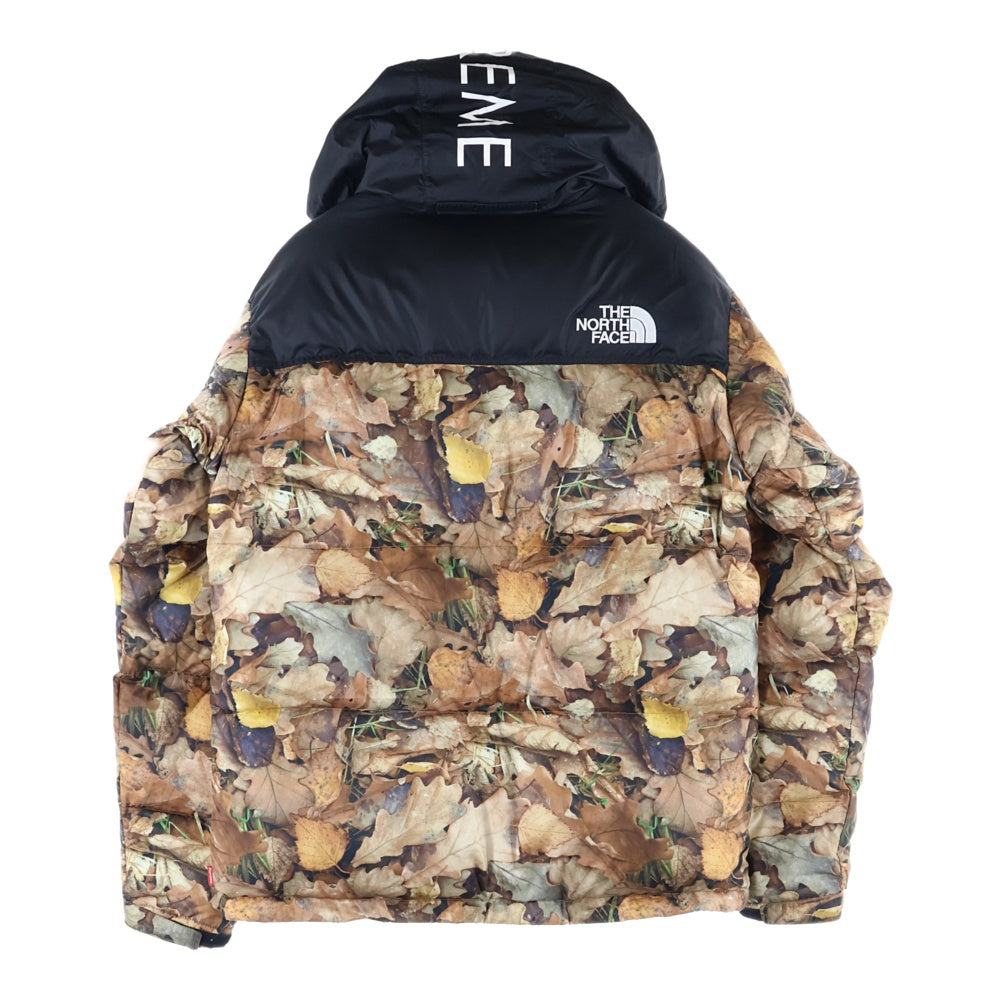 SUPREME(シュプリーム) 16AW×THE NORTH FACE Nuptse Down Jacket Leaves ノースフェイス ヌプシ ダウンジャケット リーブス ブラウン ND516021