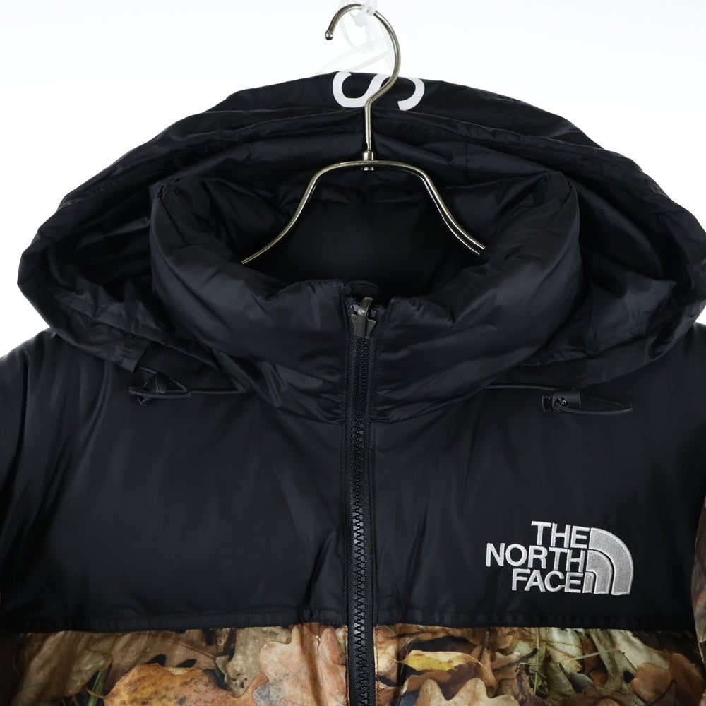 SUPREME(シュプリーム) 16AW×THE NORTH FACE Nuptse Down Jacket Leaves ノースフェイス ヌプシ ダウンジャケット リーブス ブラウン ND516021