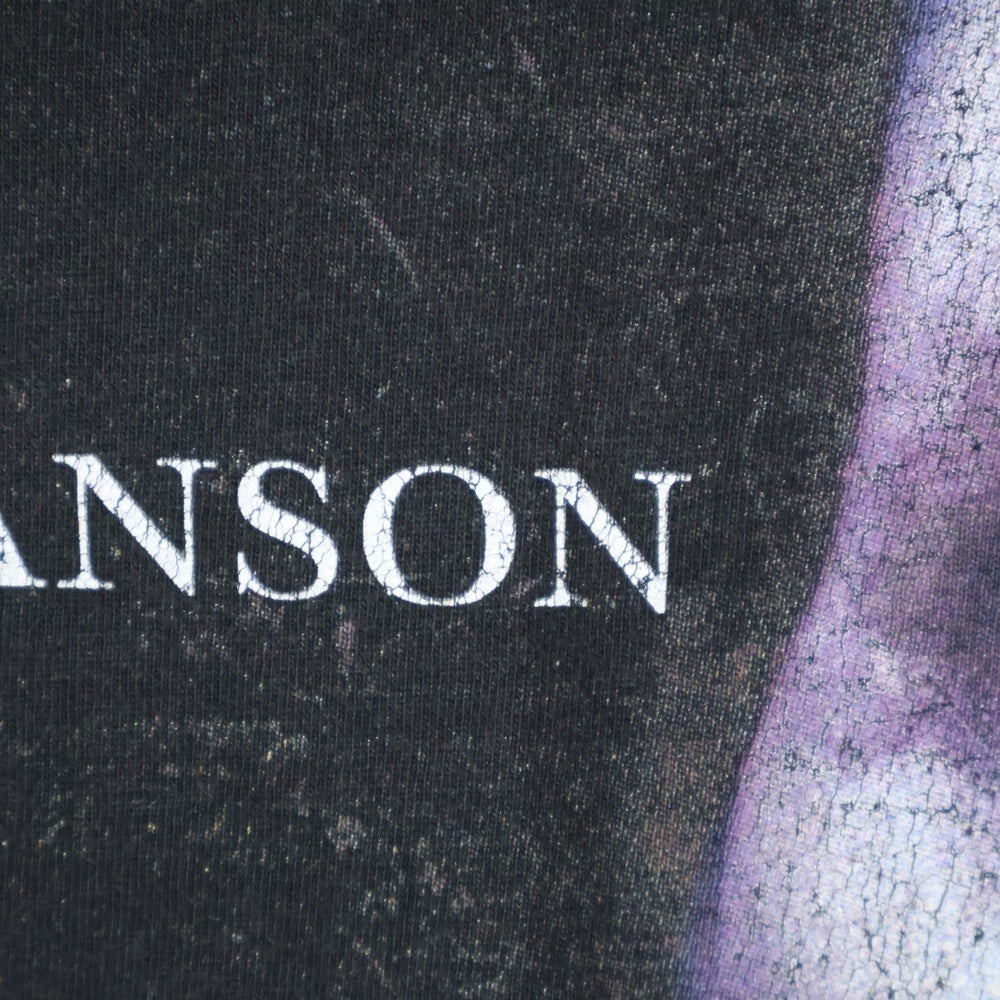 VINTAGE(ヴィンテージ) 90s MARILYN MANSON ANTICHRIST SUPERSTAR マリリンマンソン アンチキリスト スーパースター Tシャツ 半袖 カットソー ブラック