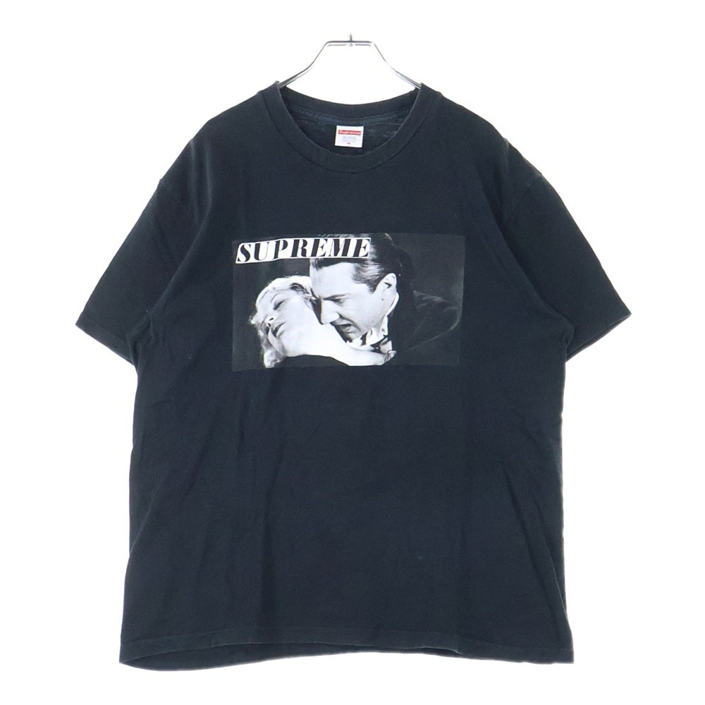 SUPREME(シュプリーム) 19SS Bela Lugosi Tee フォトプリント ドラキュラ 半袖 Tシャツ ブラック