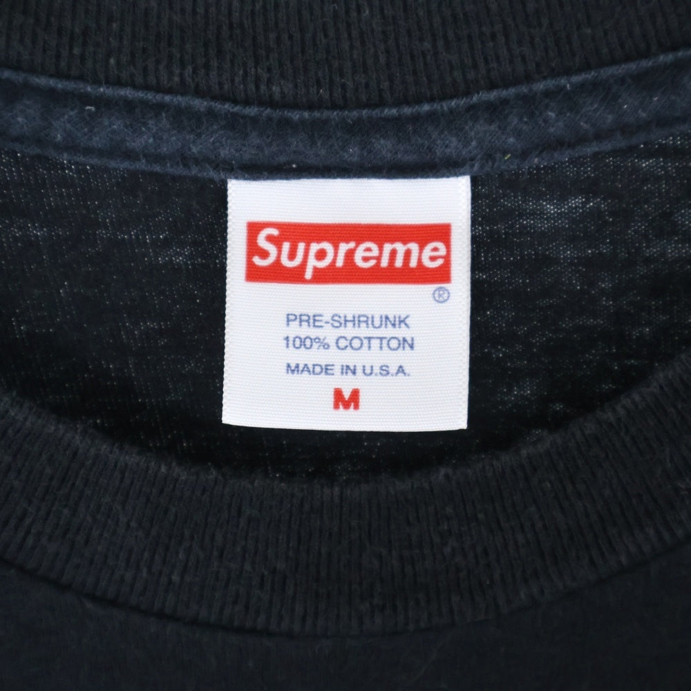 SUPREME(シュプリーム) 19SS Bela Lugosi Tee フォトプリント ドラキュラ 半袖 Tシャツ ブラック