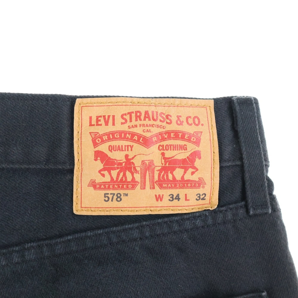 Levi's(リーバイス) 578 バギーデニム ブラック