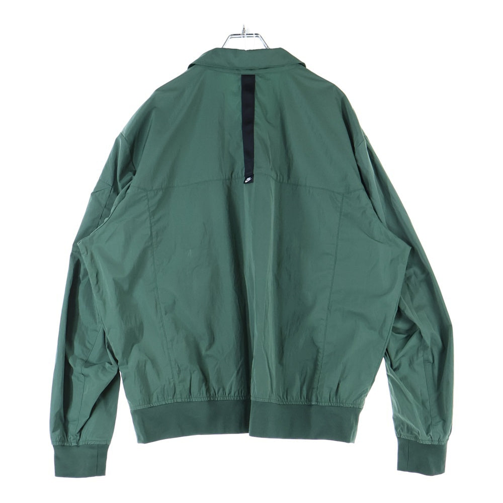 NIKE(ナイキ) SW PE UL Bomber Jacket フロントロゴ ジップアップ ナイロン ボンバージャケット カーキ CZ9895-337