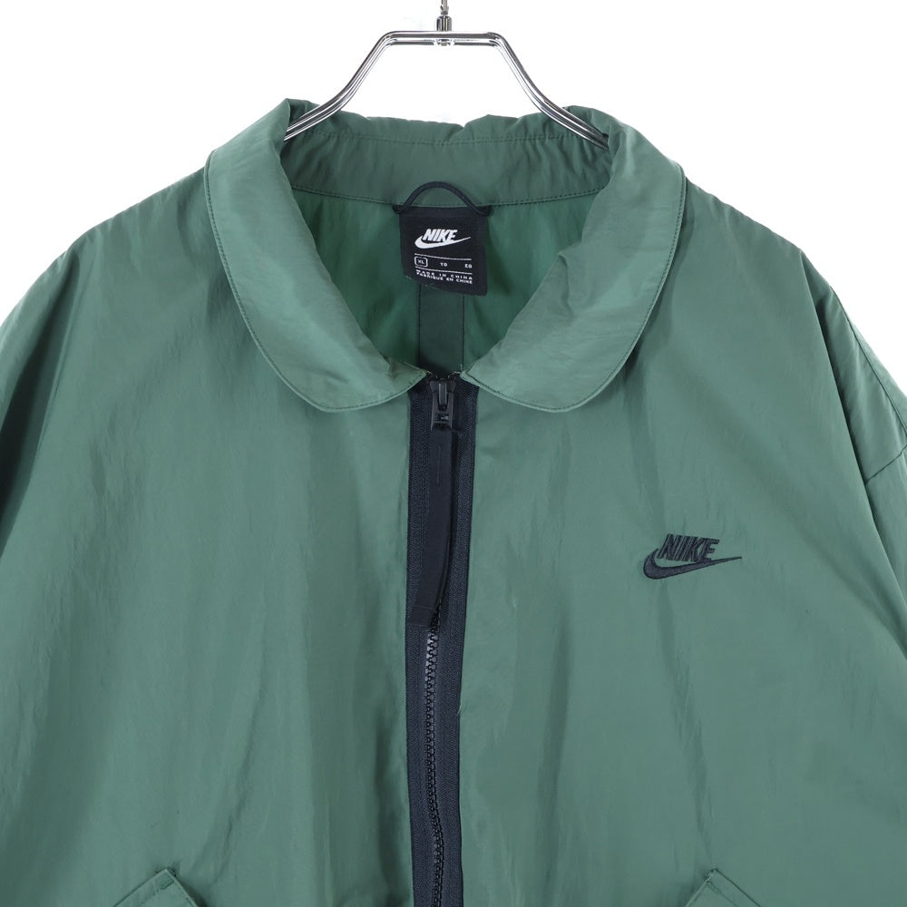 NIKE(ナイキ) SW PE UL Bomber Jacket フロントロゴ ジップアップ ナイロン ボンバージャケット カーキ CZ9895-337