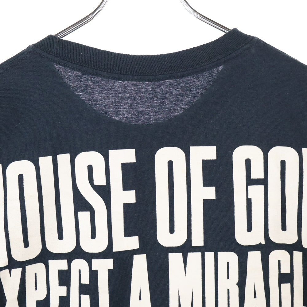 FEAR OF GOD(フィアオブゴッド) 17AW × MAX FIELD マックスフィールド 限定プリントロングスリーブカットソー Tシャツ ブラック