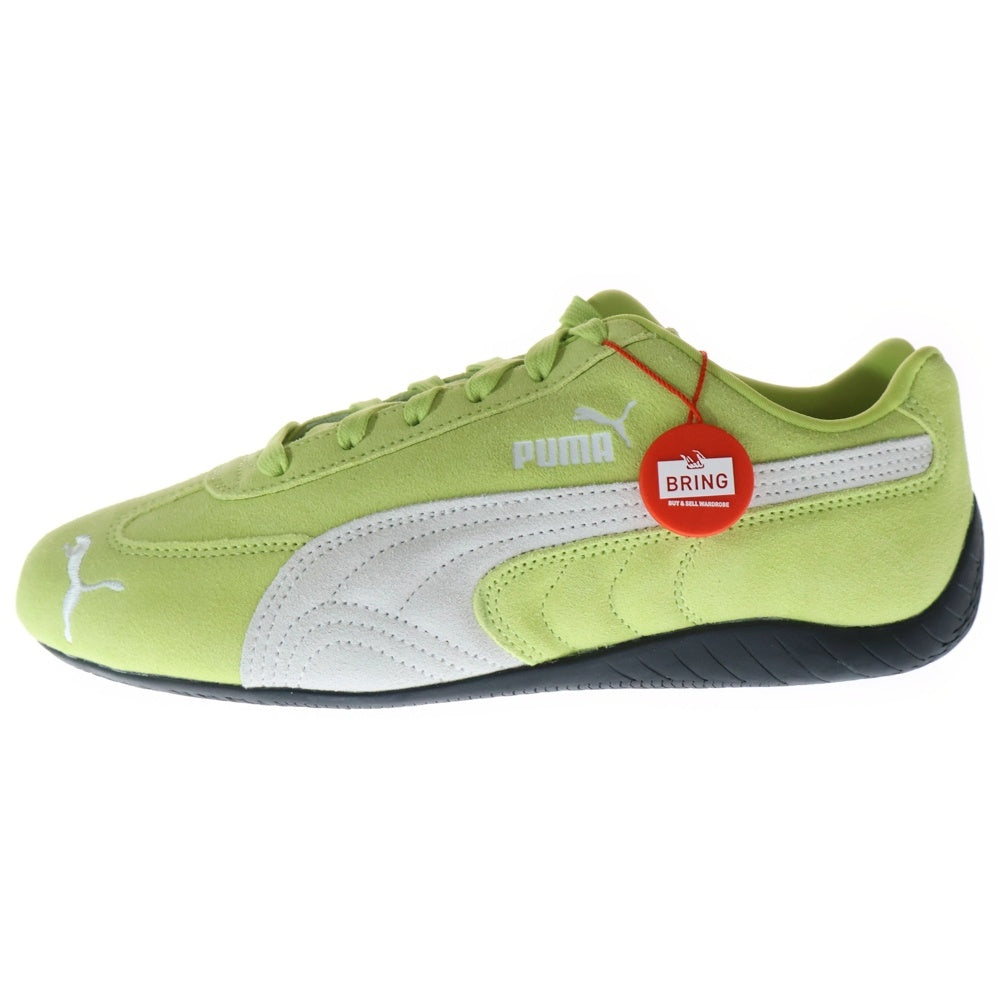 PUMA(プーマ) SPEEDCAT OG YELLOW ALERT スピードキャット OG イエローアラート スエード ローカットスニーカー ライトグリーン US8.5/26.5cm 398846-26