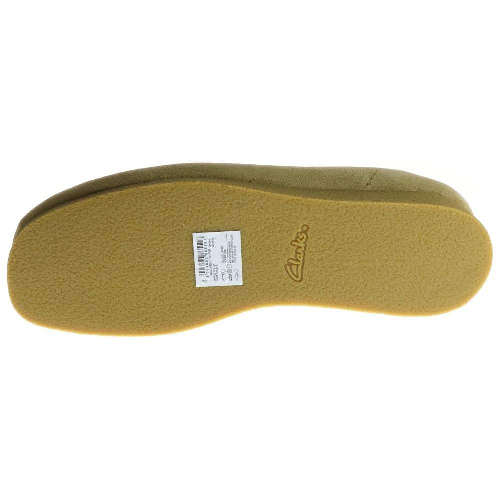 Clarks(クラークス) Wallabee EVO WP ワラビー エヴォ ウォータープルーフ メープルスエード モカシン ローカットスニーカー ベージュ US9/26.5cm 26177834