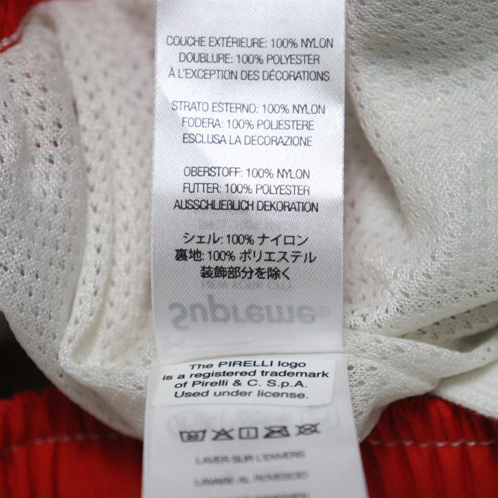 SUPREME(シュプリーム) 24SS Ducati Track Pant ドゥカティ ワッペン付き トラックパンツ ホワイト/レッド