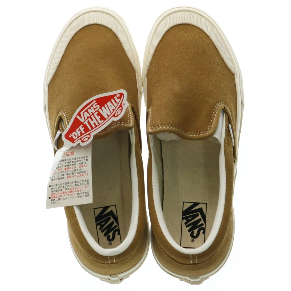 VANS(ヴァンズ) × BILLYS 2rd V98S HALFMOON SLIP-ON SUEDE ビリーズ 別注 セカンドモデル V98S ハーフムーン ローカットスニーカー US10/28cm 560420-0003