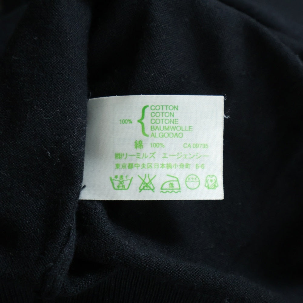 JOHN SMEDLEY(ジョンスメドレー) × NEXUS7 × KAWS OriginalFake カウズ オリジナルフェイク ネクサスセブン カウズ ロゴ刺繍 半袖 ポロシャツ ブラック