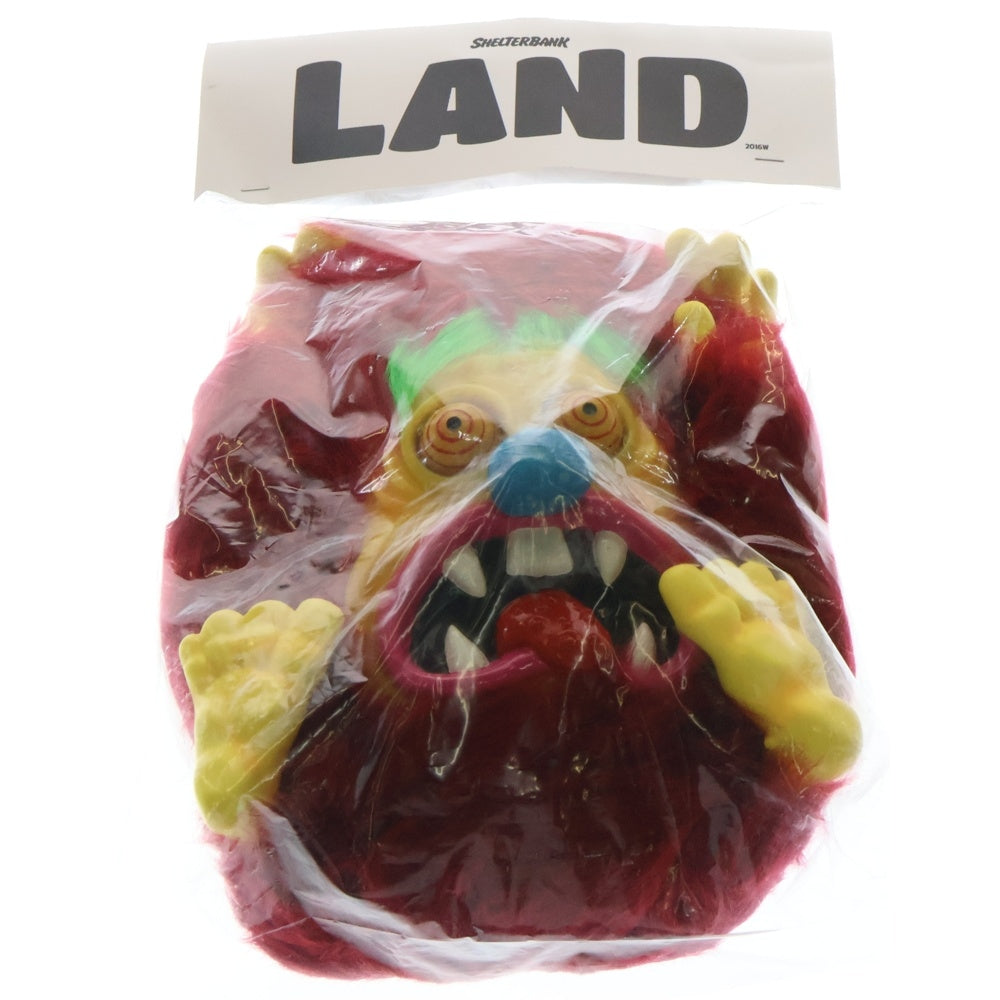 MEDICOM TOY(メディコムトイ) 2016 SHELTERBANK LAND シェルターバンク ランド 世界限定生産 ソフビ フィギュア レッド