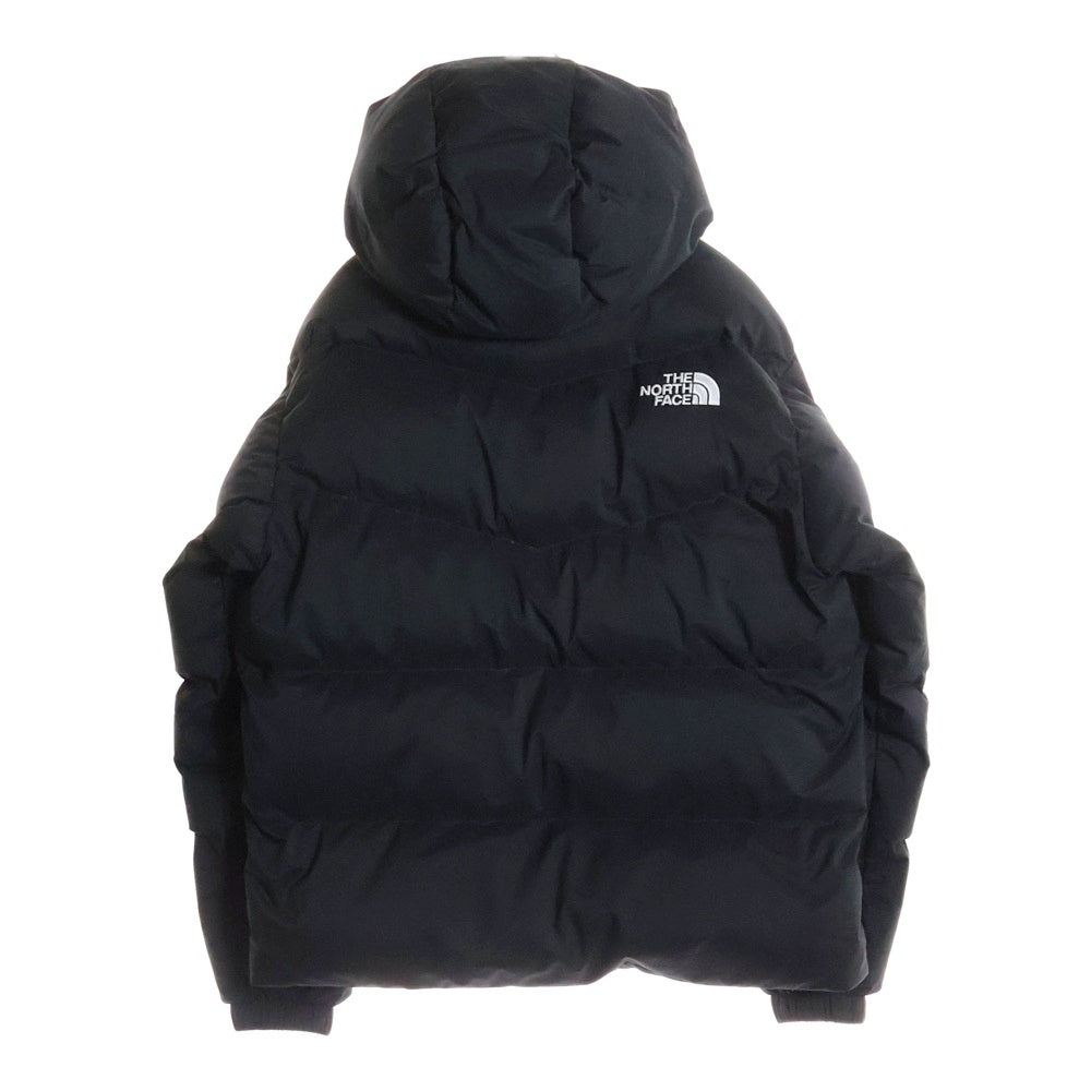 THE NORTH FACE(ザノースフェイス) WHITE LABEL FREE MOVE DOWN JACKET ロゴ刺繍 ホワイトラベル ジップアップ ダウンジャケット ブラック NJ1DM52J