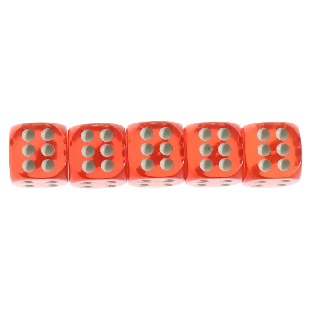 Palace Skateboards(パレススケートボーズ) 23SS DICE RED ダイス ダイスセット サイコロ 5個セット レッド