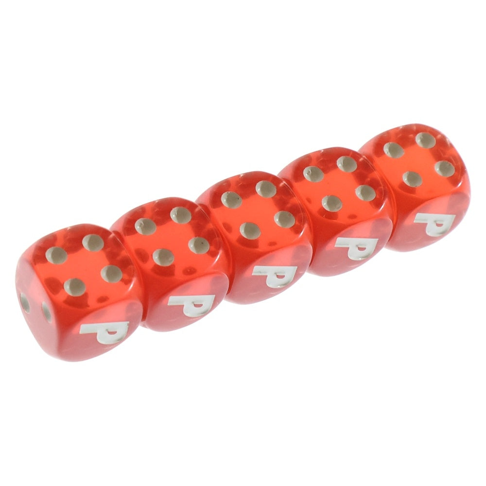 Palace Skateboards(パレススケートボーズ) 23SS DICE RED ダイス ダイスセット サイコロ 5個セット レッド