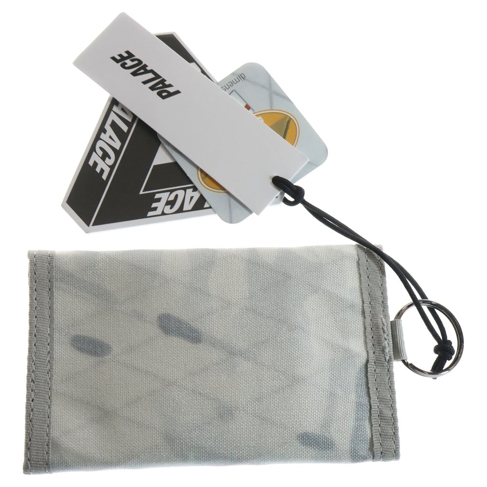 Palace Skateboards(パレススケートボーズ) 19AW Multicam Trifold Wallet Alpine Hombre マルチカム トリフォールド 3つ折り 財布 ホワイト