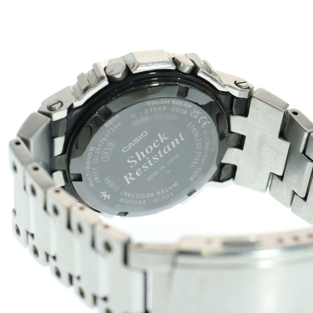 CASIO G-SHOCK(カシオ ジーショック) ステンレス デジタル ソーラー 腕時計 シルバー GMW-B5000