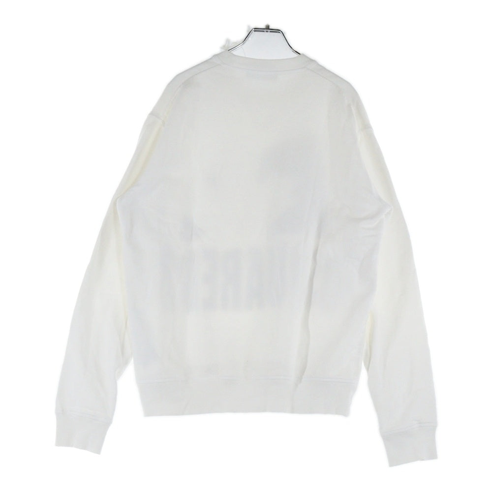 DSQUARED2(ディースクエアード) 21AW フロントロゴプリントスウェットトレーナー ホワイト S74GU0533 S25030