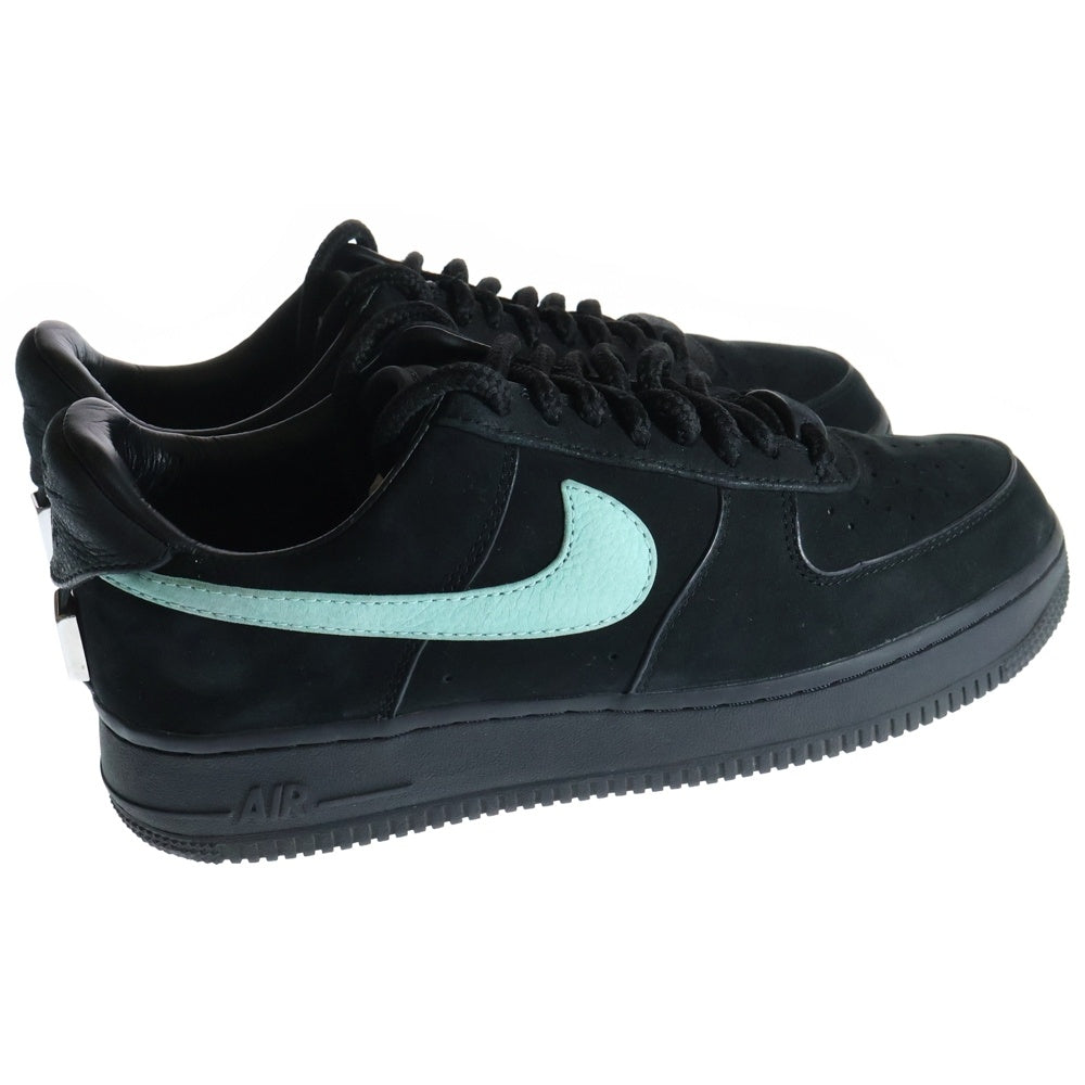 NIKE(ナイキ) ×TIFFANY&CO AIR FORCE 1 LOW 1837 BLACK × ティファニー エアフォース1 ローカットスニーカー ブラック/ブルー US7.5/25.5cm DZ1382-001