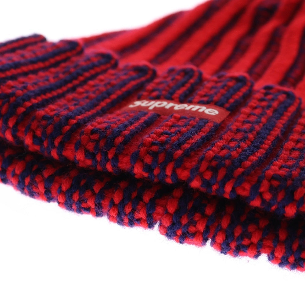SUPREME(シュプリーム) 19AW Contrast Stripe Beanie コントラストストライプビーニーニット帽