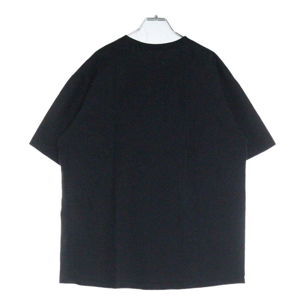 A BATHING APE(アベイシングエイプ) BABY MILO フロントプリント 半袖Tシャツ カットソー ブラック 002TEL301001M