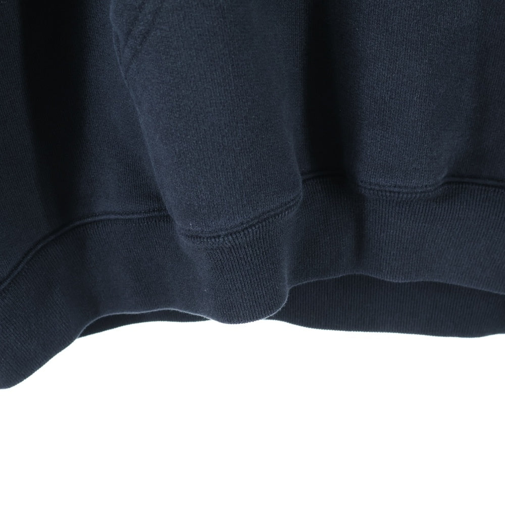 VETEMENTS(ヴェトモン) 25SS Back Street Boys Oversized Hoodie フロントプリント プルオーバーパーカー フーディ ブラック UA66HD700B