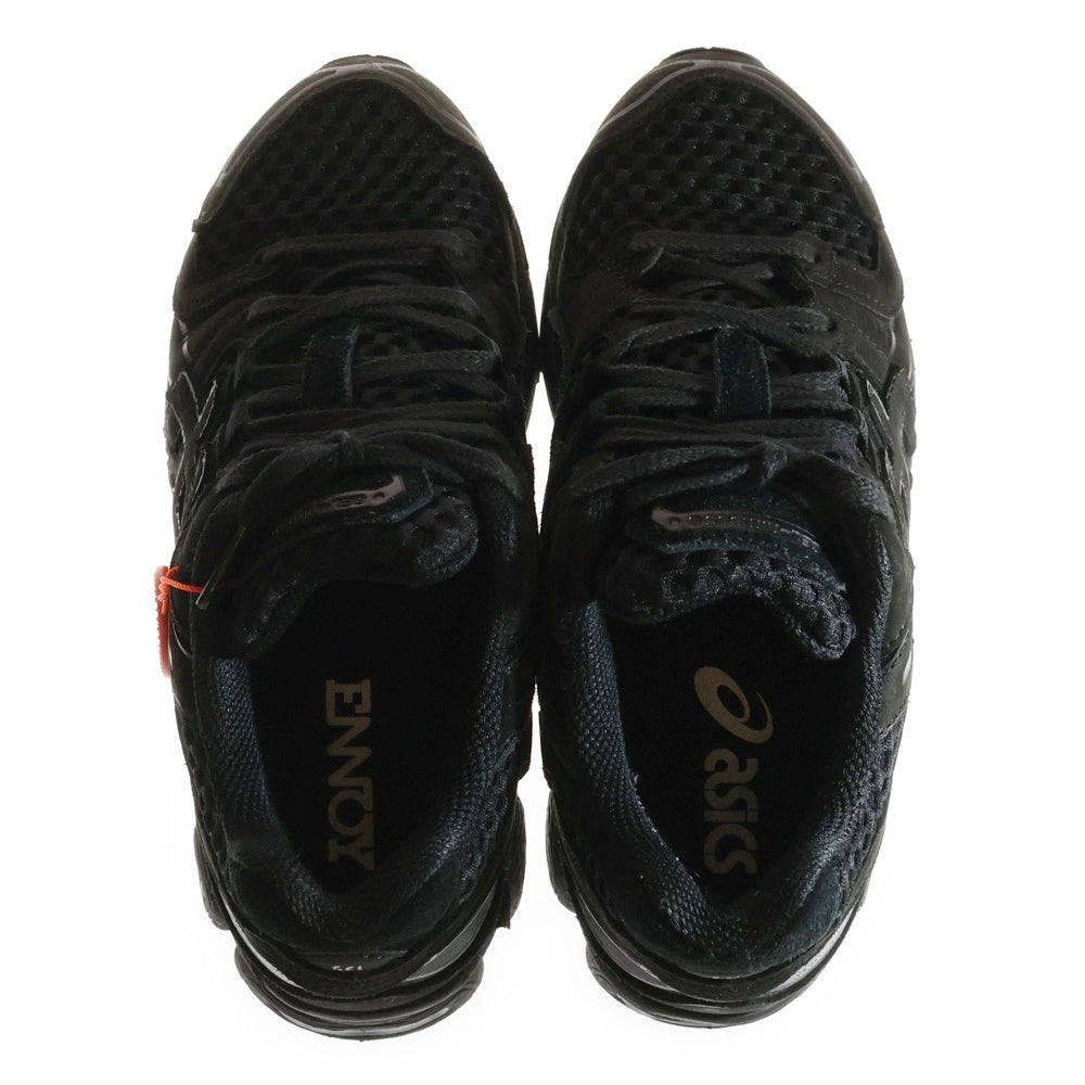 ASICS(アシックス) ×ENNOY×Stylistshibutsu Gel-Nimbus 9 GORE-TEX Triple Black ゲルニンバス9 ゴアテックス トリプルブラック ローカットスニーカー US6/24.5cm 1201A901-001