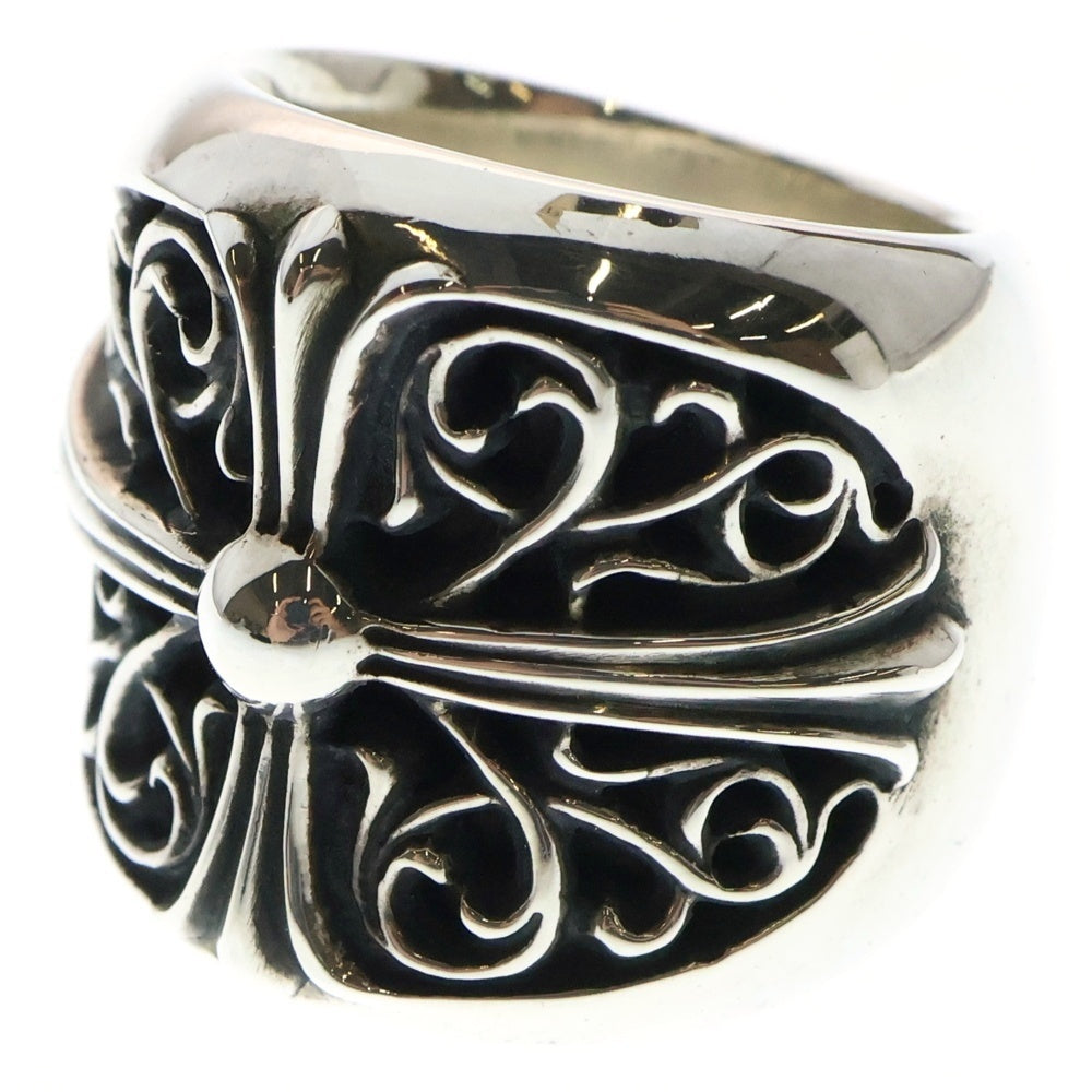 CHROME HEARTS(クロムハーツ) CLASSIC OVAL クラシックオーバルクロス リング シルバー BCA340