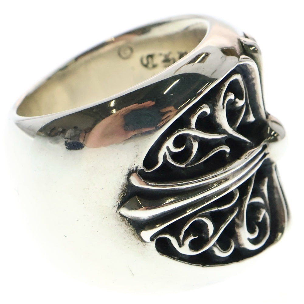 CHROME HEARTS(クロムハーツ) CLASSIC OVAL クラシックオーバルクロス リング シルバー BCA340