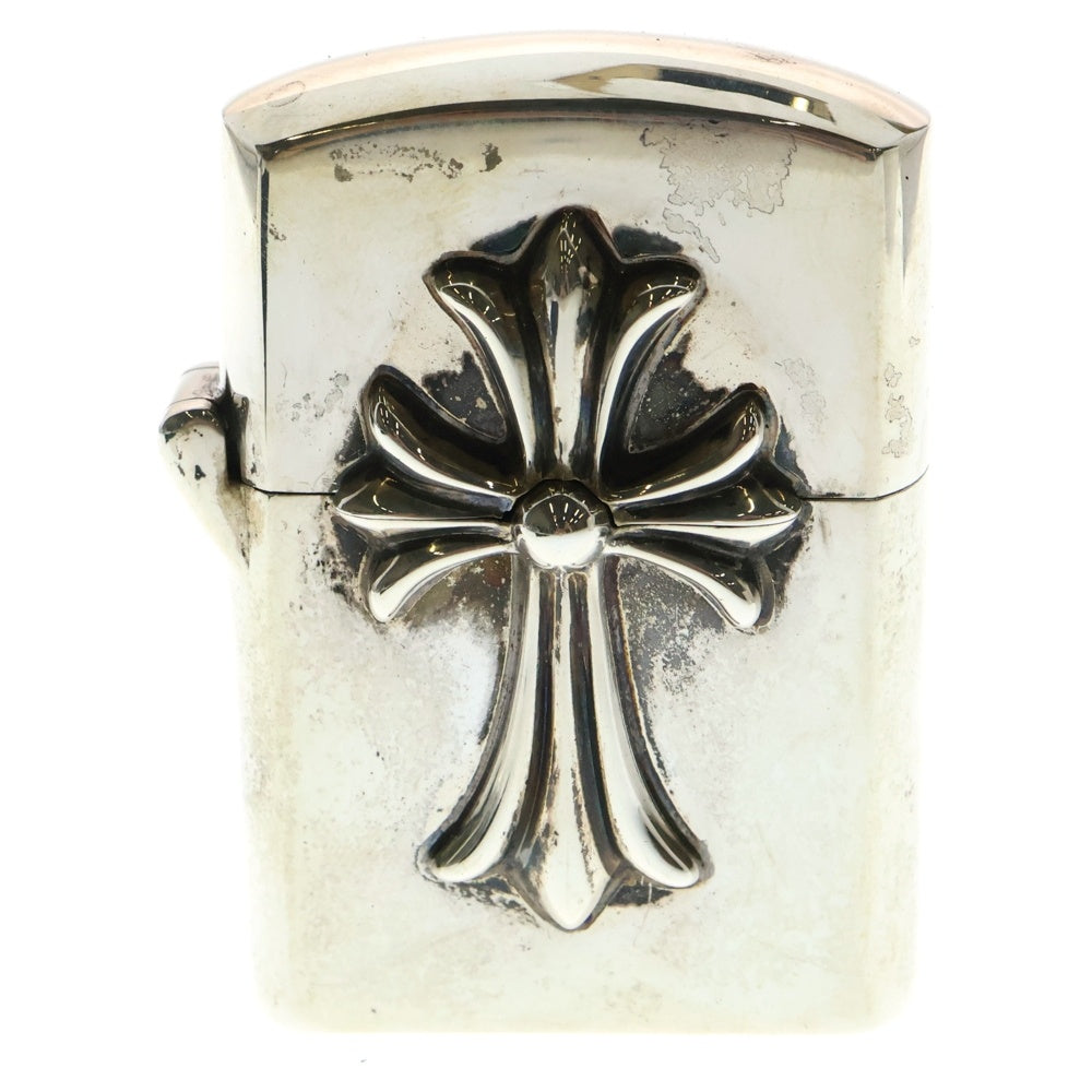 CHROME HEARTS(クロムハーツ) ZIPPO LIGHTERZ-V1 V1スモール CHクロス ジッポライター シルバー BCA398