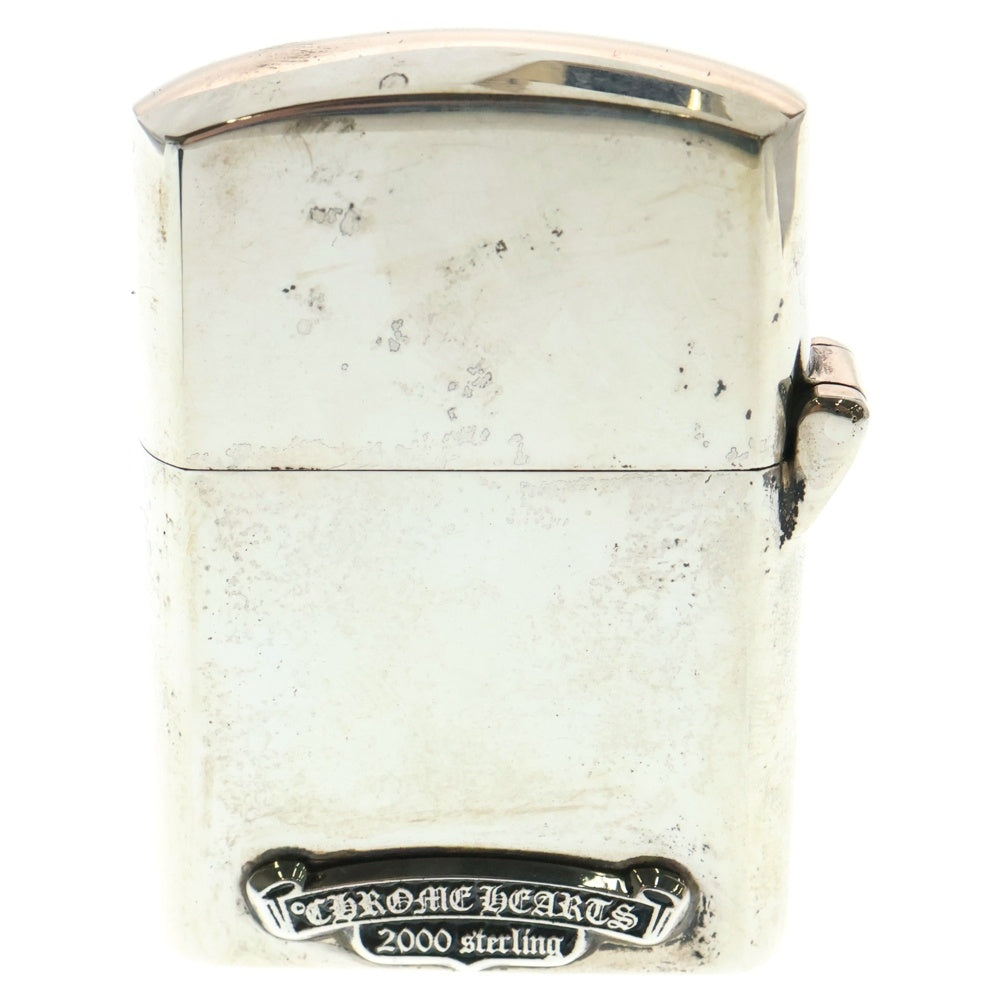 CHROME HEARTS(クロムハーツ) ZIPPO LIGHTERZ-V1 V1スモール CHクロス ジッポライター シルバー BCA398