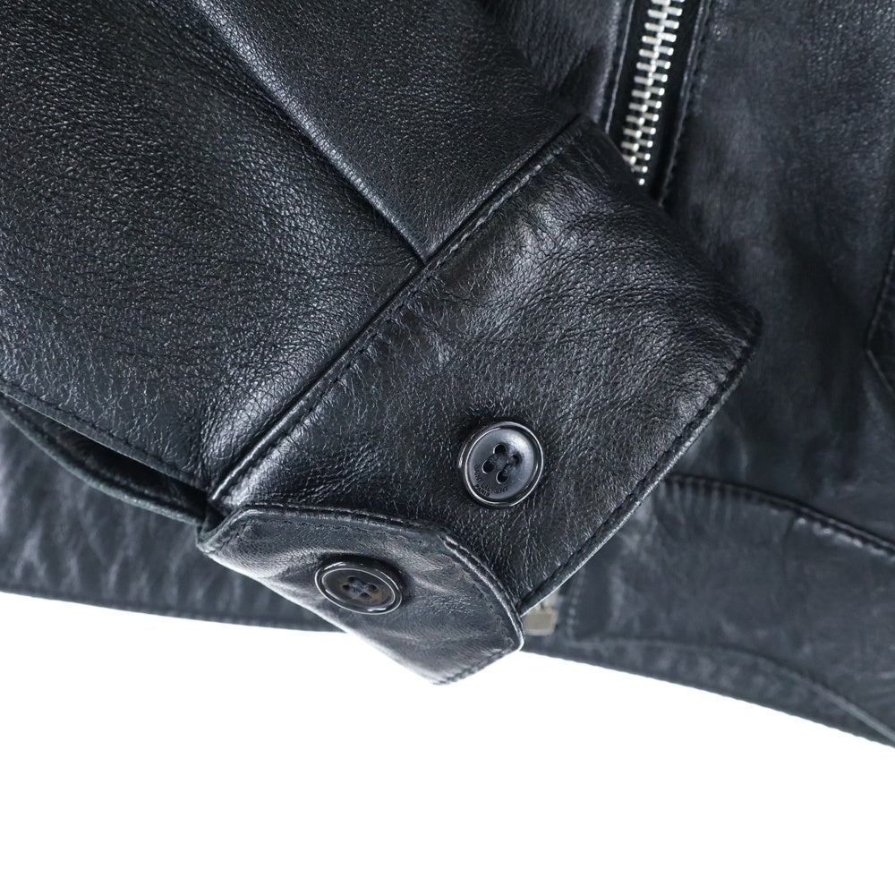 SAINT LAURENT PARIS(サンローランパリ) 16SS アビエーター ジップアップレザージャケット ブラック 361592 Y5NQ1