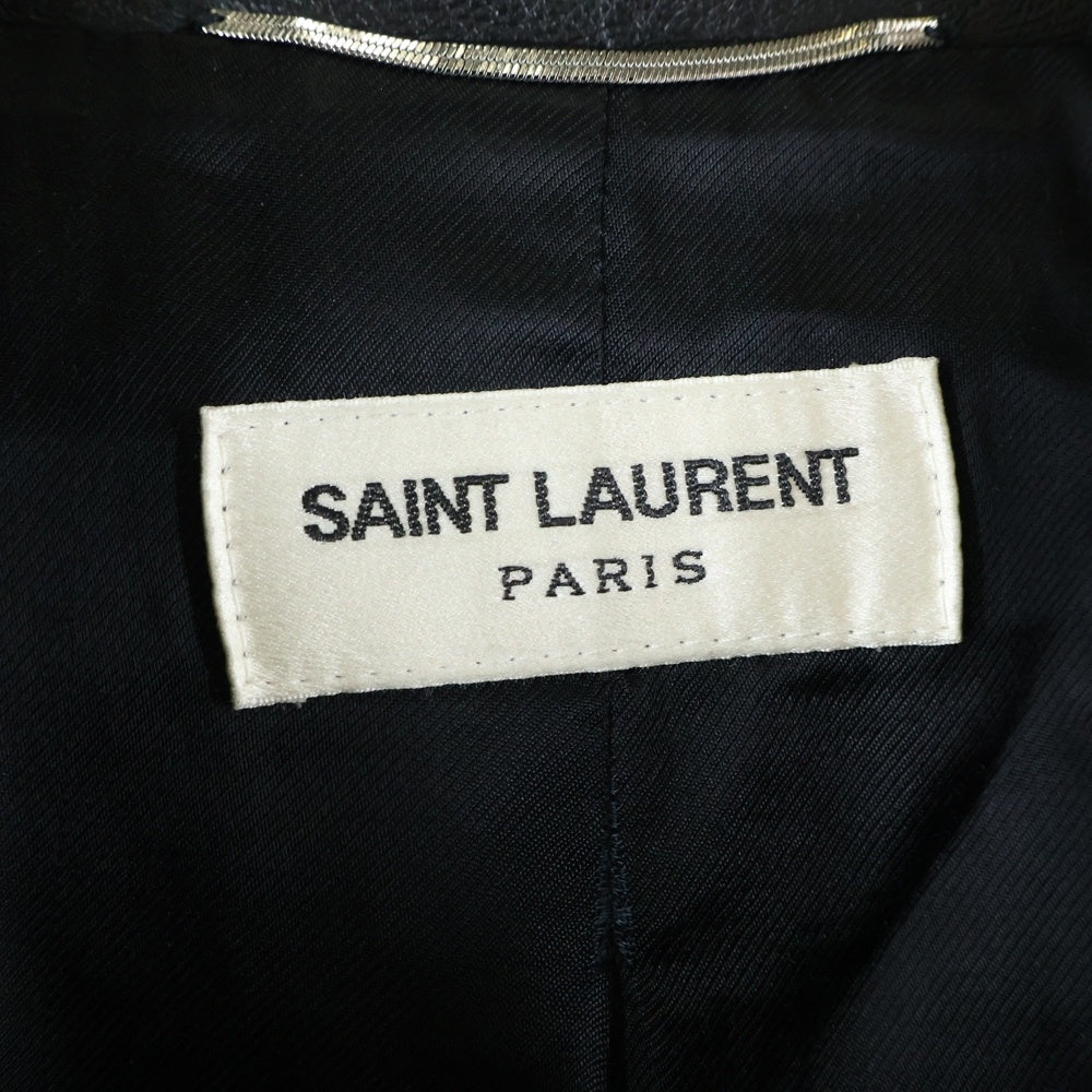 SAINT LAURENT PARIS(サンローランパリ) 16SS アビエーター ジップアップレザージャケット ブラック 361592 Y5NQ1