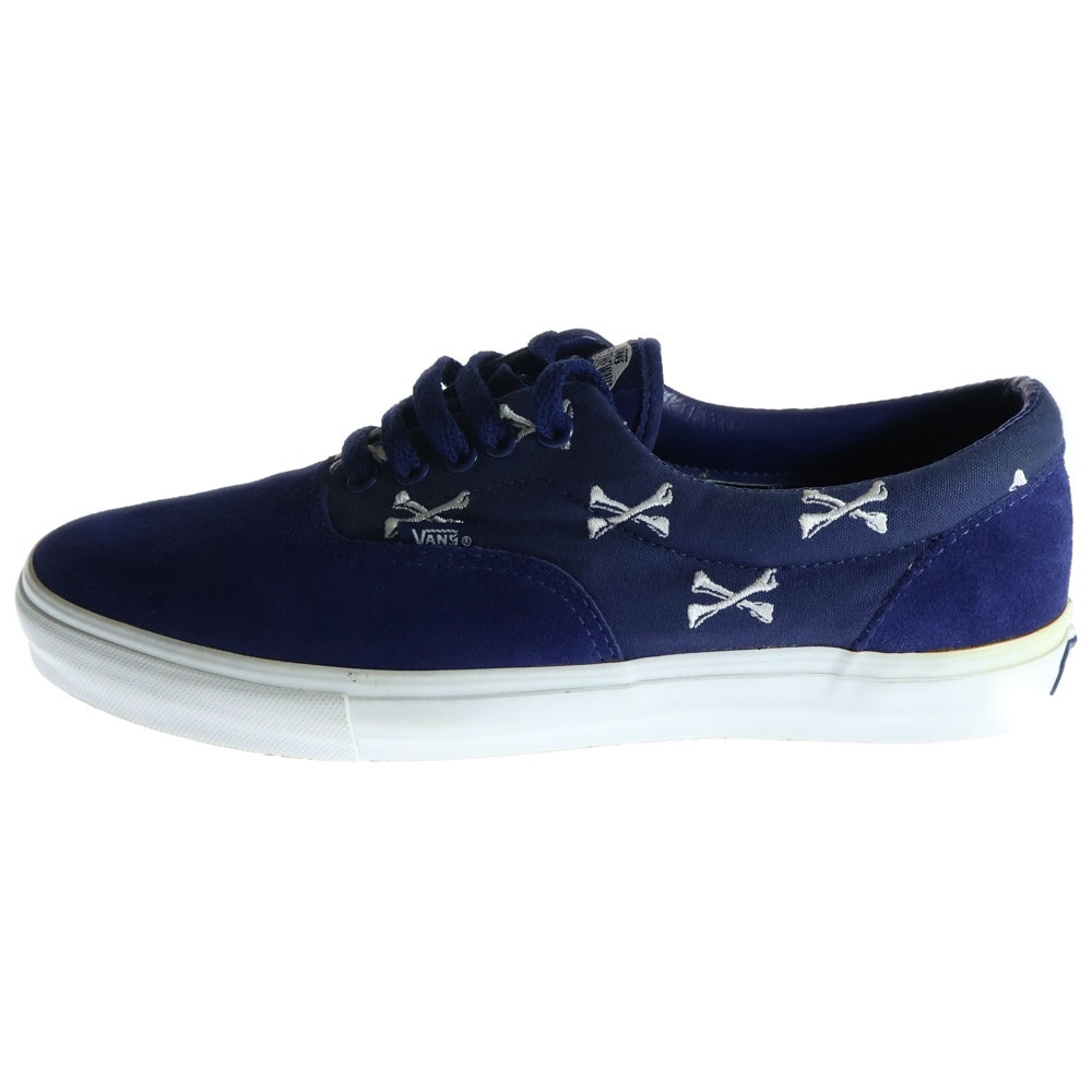 VANS(ヴァンズ) × WTAPS ERA Syndicate CrossBones ダブルタップス エラ シンジケート クロスボーン スエード ローカットスニーカー ネイビー US10/28cm VN-0EW8WZQ
