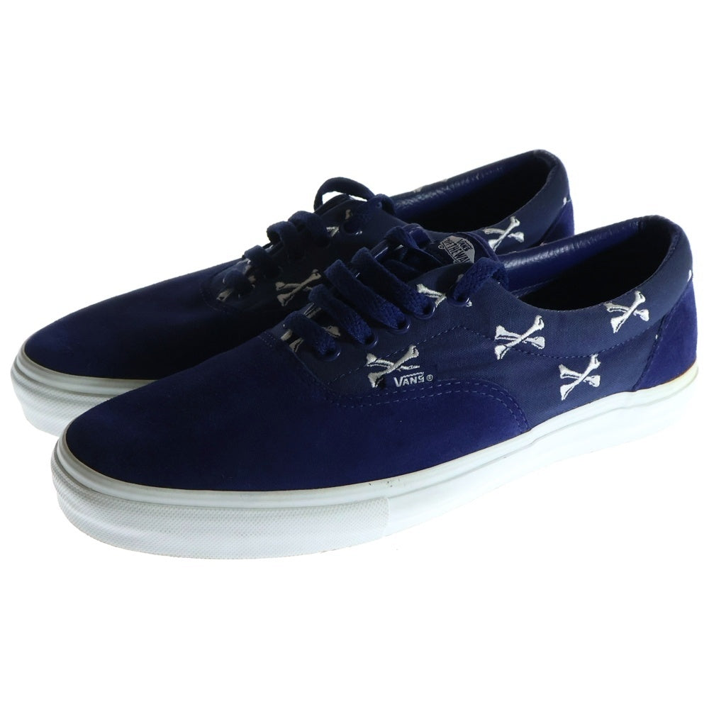VANS(ヴァンズ) × WTAPS ERA Syndicate CrossBones ダブルタップス エラ シンジケート クロスボーン スエード ローカットスニーカー ネイビー US10/28cm VN-0EW8WZQ