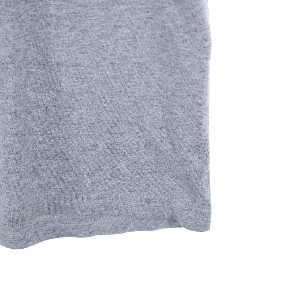 STUSSY(ステューシー) 00s OLD STUSSY KNOWLEDGE IS KING オールドステューシー グラフィックプリント クルーネック 半袖Tシャツ カットソー グレー