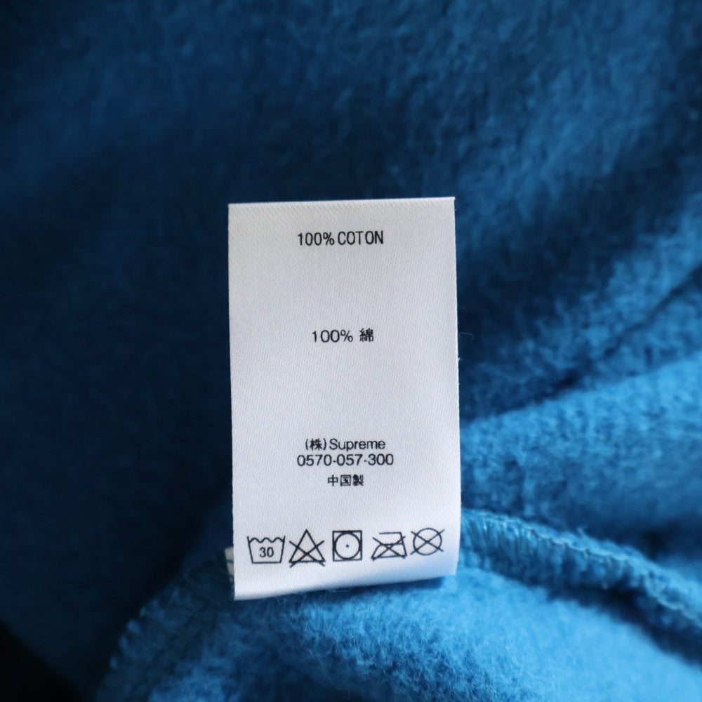 SUPREME(シュプリーム) 18SS Diagonal Hooded Sweatshirt ダイアゴナルロゴ プルオーバーパーカー フーディ ブルー