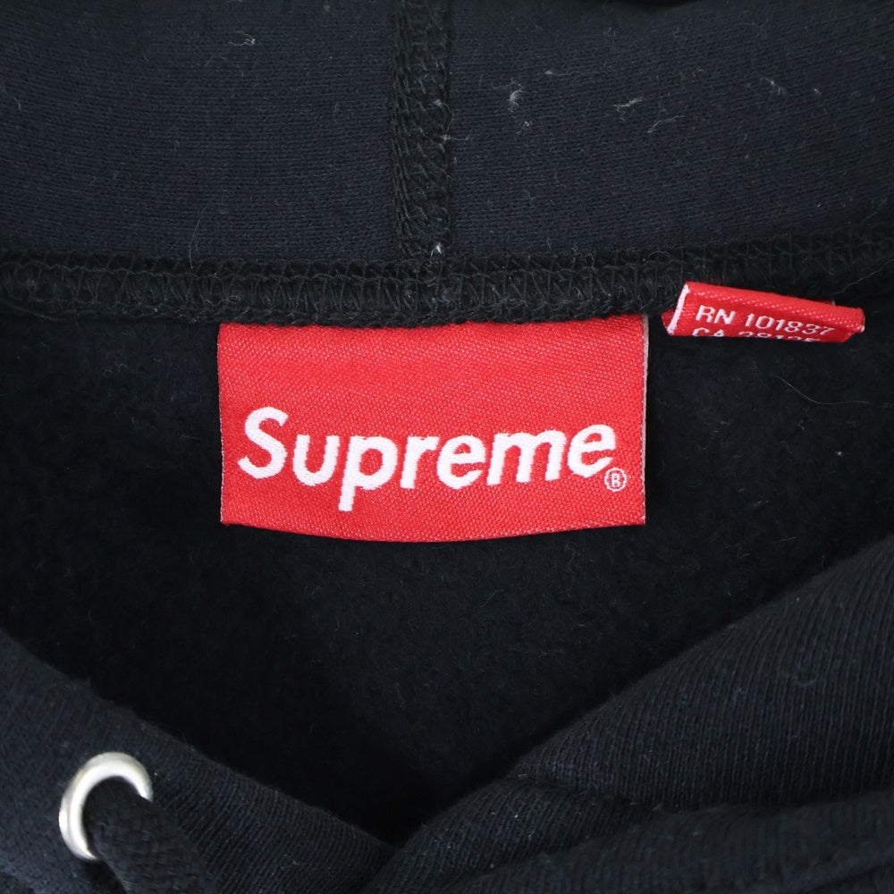 SUPREME(シュプリーム) 20SS Gems Hooded Sweatshirt ジェムロゴ プルオーバーパーカー フーディ ブラック