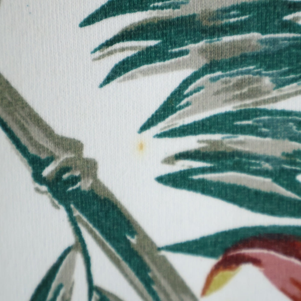 SUPREME(シュプリーム) 12SS Floral Pullover フローラル プルオーバー 総柄 スウェットパーカー ホワイト/グリーン