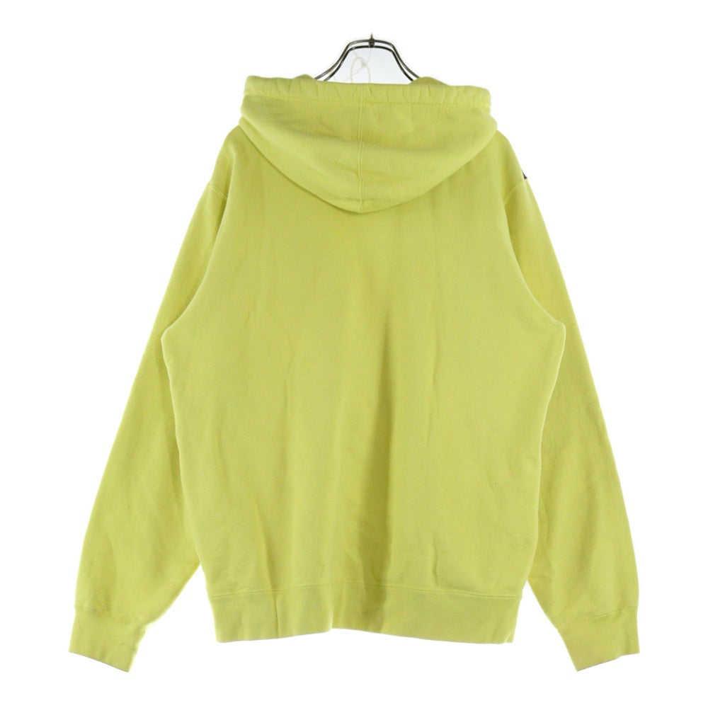 SUPREME(シュプリーム) 18SS Diagonal Hooded Sweatshirt ダイアゴナルロゴ プルオーバーパーカー フーディ イエロー
