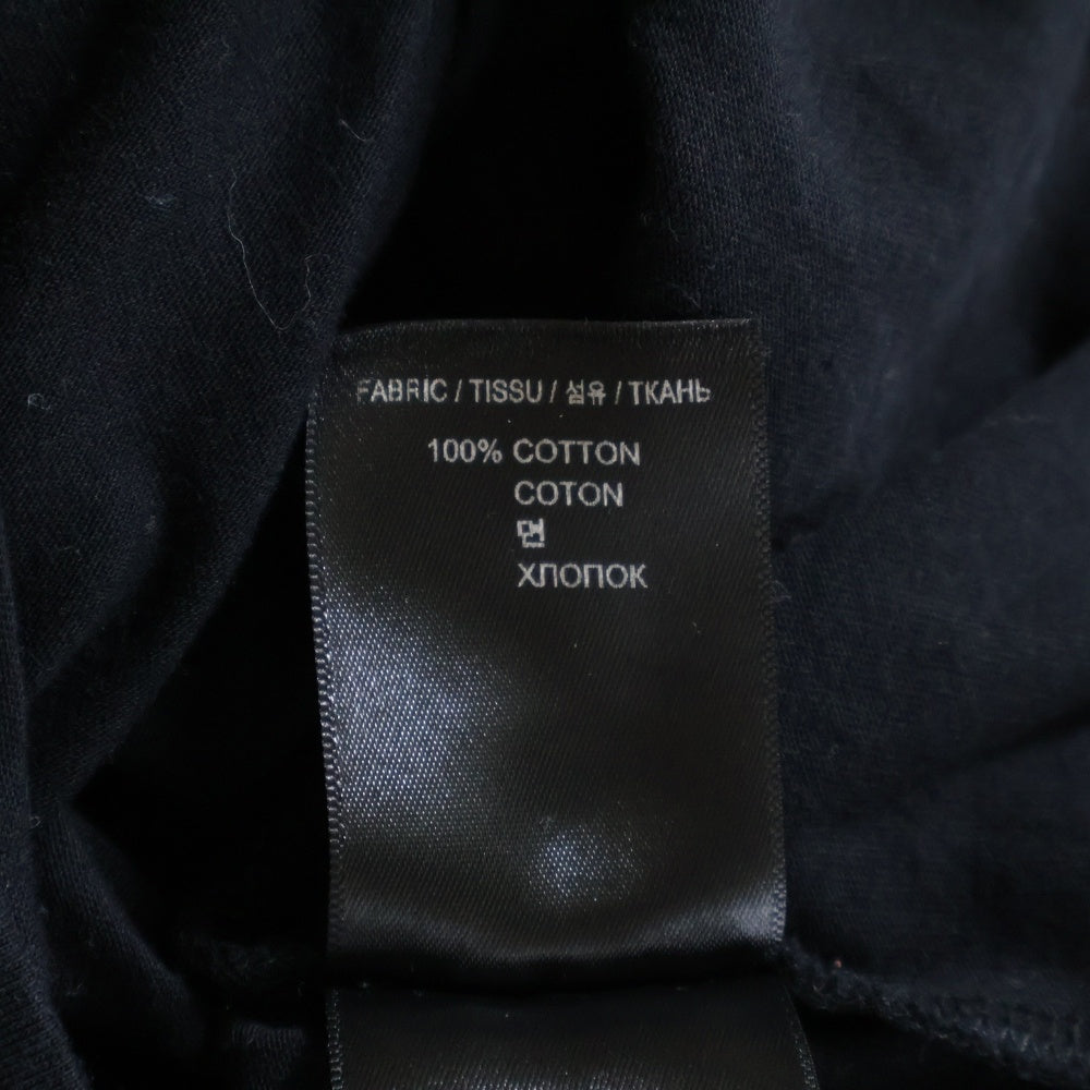 VETEMENTS(ヴェトモン) 25SS Only フロントプリント 半袖Tシャツ カットソー ブラック UA53TR160B