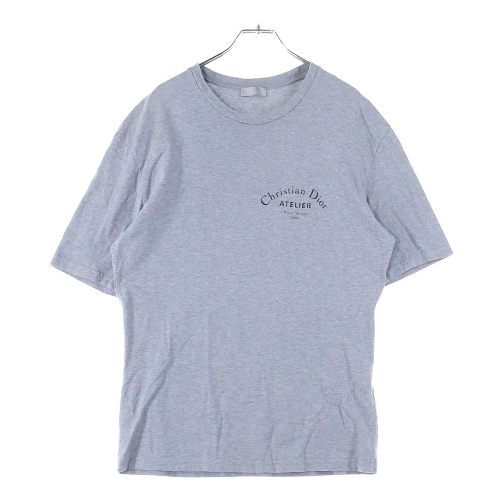 Dior HOMME(ディオールオム) Atelier Printed Tee アトリエ プリント Tシャツ カットソー グレー 863J621I2712