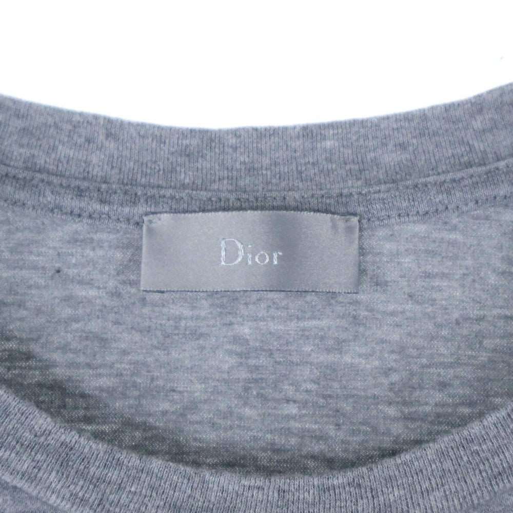 Dior HOMME(ディオールオム) Atelier Printed Tee アトリエ プリント Tシャツ カットソー グレー 863J621I2712